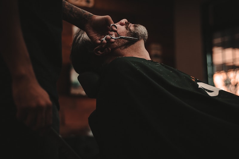 Client in the chair